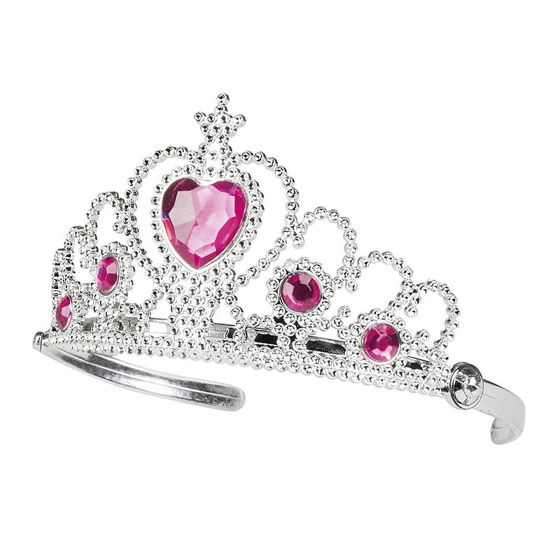 Foto van Boland tiara grace meisjes zilver one size