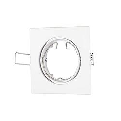 Foto van V-tac vt-779-wh-sq gu10 led inbouwspots - wit - ip20