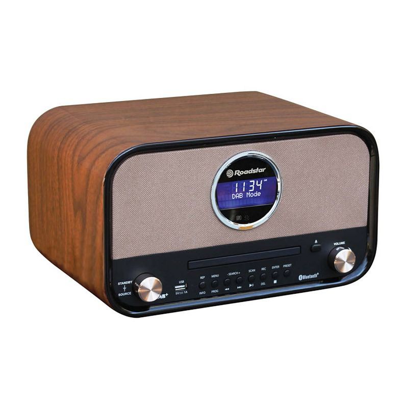 Foto van Roadstar hra-1782d+bt dab+ retro radio & cd speler