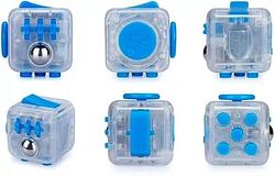 Foto van Fidget cube blauw