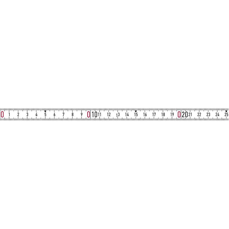 Foto van Bmi 357004001rnl-sk meetlint 1 m staal