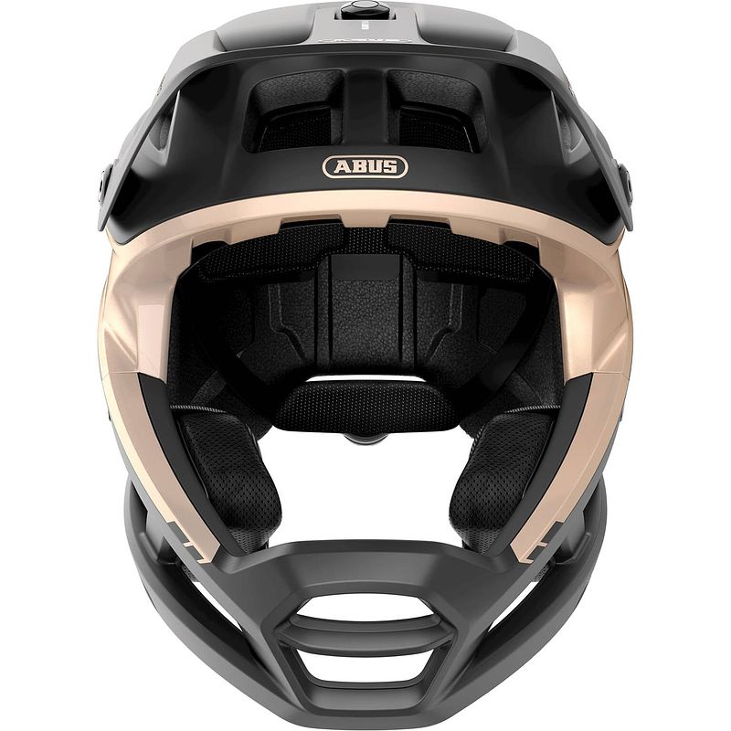 Foto van Abus helm airdrop mips black gold s-m 52-58cm