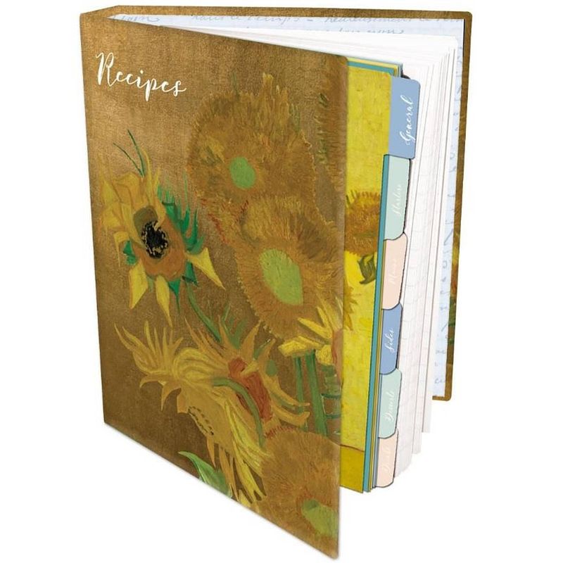 Foto van Blueprint collections ltd receptenboek vincent van gogh 23 cm