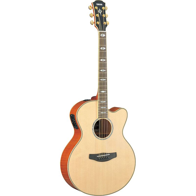 Foto van Yamaha cpx1000 natural elektrisch-akoestische gitaar