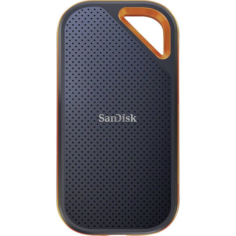 Foto van Sandisk extreme® pro portable 2 tb externe ssd harde schijf (2,5 inch) usb 3.2 gen 2 (usb 3.1) zwart, oranje sdssde81-2t00-g25