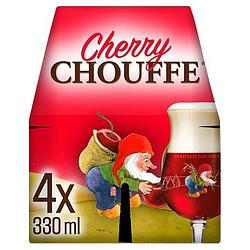 Foto van Chouffe cherry 4 x 33cl bij jumbo
