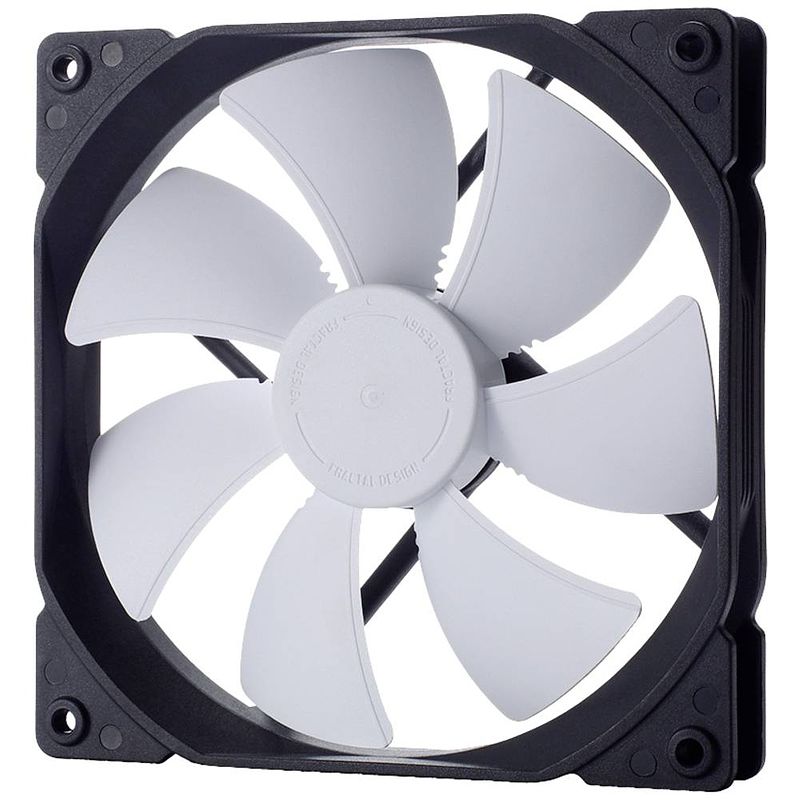 Foto van Fractal design dynamic x2 gp-14 pwm pc-ventilator zwart, wit (b x h x d) 140 x 140 x 25 mm