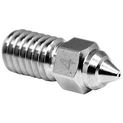 Foto van Microswiss-mondstuk 0,4 mm voor creality ender7 brass plated wear resistant nozzle m2609-04