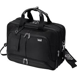 Foto van Dicota laptoptas eco top traveller twin pro 14-15.6 geschikt voor max. (laptop): 39,6 cm (15,6) zwart