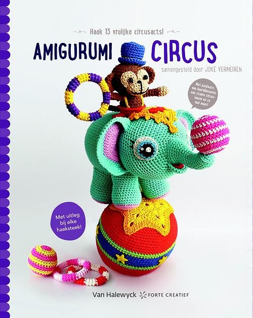 Foto van Amigurumi circus e-book - joke vermeiren - ebook (9789461316011)