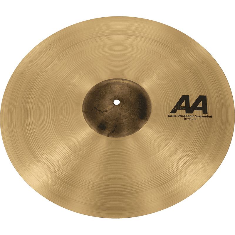 Foto van Sabian aa molto symphonic suspended 20 inch orkestraal bekken