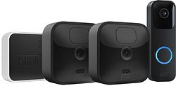 Foto van Blink outdoor ip camera 2-pack + video doorbell zwart