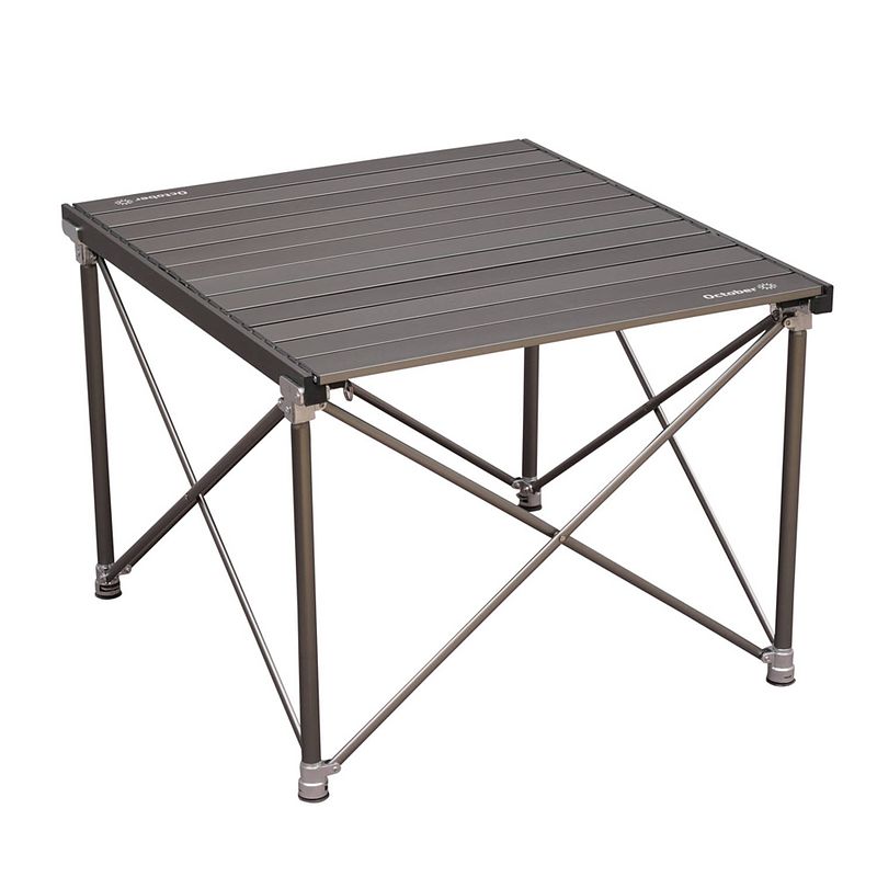 Foto van Opvouwbare aluminium campingtafel 72x65x51 cm