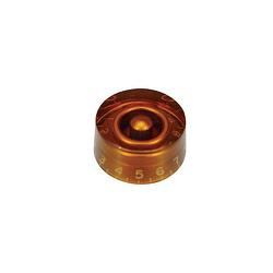 Foto van Boston ka-110 speed knop voor gitaar transparant amber