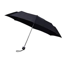Foto van Opvouwbaar paraplu - handopening paraplu - stevig paraplu met diameter van 100 cm - zwart