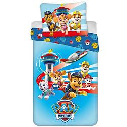 Foto van Paw patrol dekbedovertrek, airborne - eenpersoons - 140 x 200 cm - polycotton