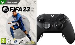 Foto van Fifa 23 xbox series x + microsoft controller elite 2