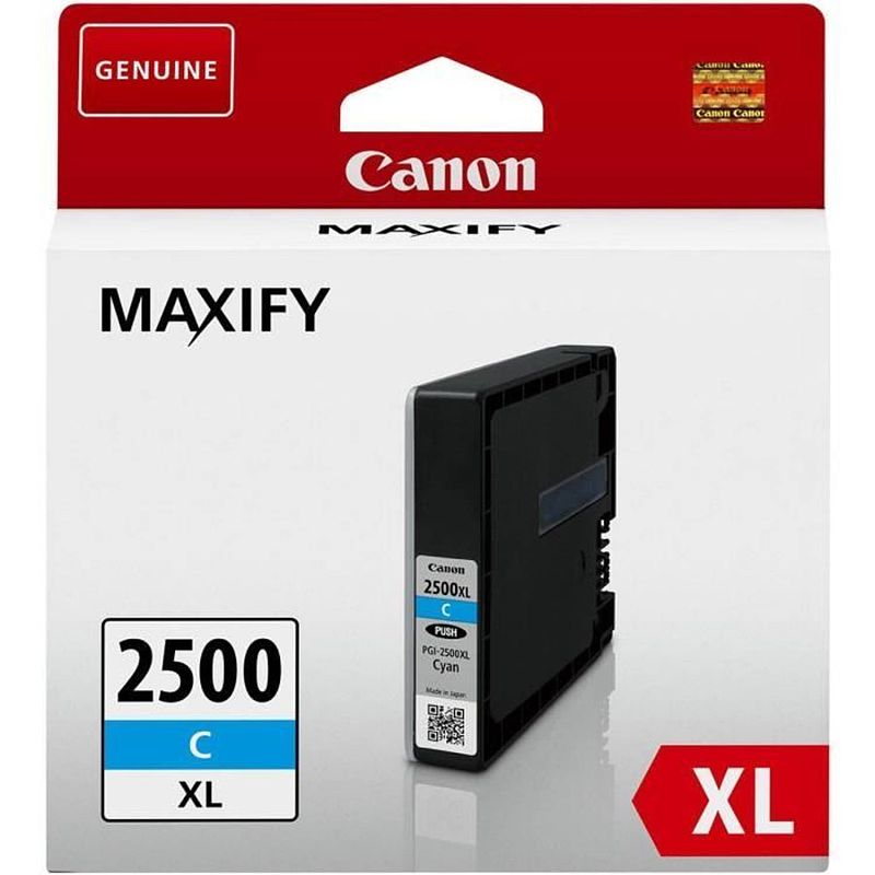 Foto van Canon pgi-2500xl cartridge - cyaan - xl