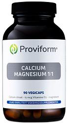Foto van Proviform calcium magnesium 1:1 & d3 v- capsules 90st