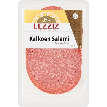 Foto van Lezziz kalkoen salami 100 g bij jumbo