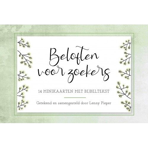 Foto van Beloften voor zoekers - lenny pieper - paperback (9789461152275)