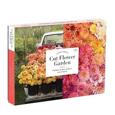 Foto van Floret farm's cut flower garden 2-sided 500 piece puzzle - puzzel;puzzel (9780735355293)