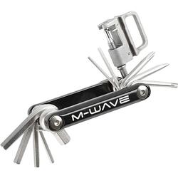 Foto van M-wave multitool little 15 functies 8 cm zwart