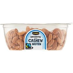 Foto van Jumbo ongezouten cashewnoten fair trade 140g