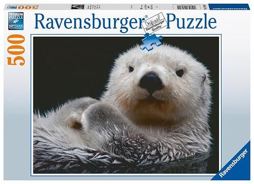 Foto van Schattige kleine otter (500 stukjes) - puzzel;puzzel (4005556169801)