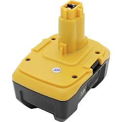 Foto van Beltrona dew90606476 gereedschapsaccu vervangt originele accu dewalt dc9180, dewalt dc927 18 v 3000 mah li-ion