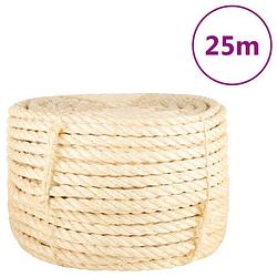 Foto van Vidaxl touw 16 mm 25 m 100% sisal