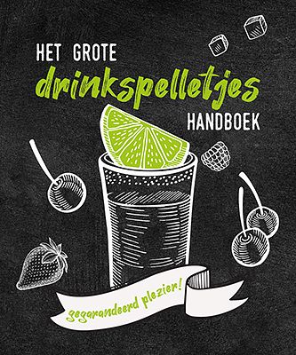 Foto van Het grote drinkspelletjes handboek - hardcover (9789463548120)