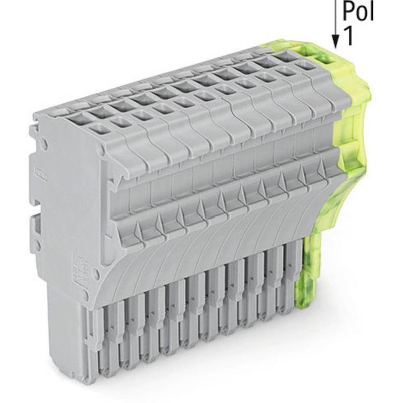 Foto van Wago 2020-115/000-036 connector, female 10 stuk(s)