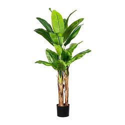 Foto van Kopu® kunstplant bananenplant 150 cm met 21 bladeren - nepplant