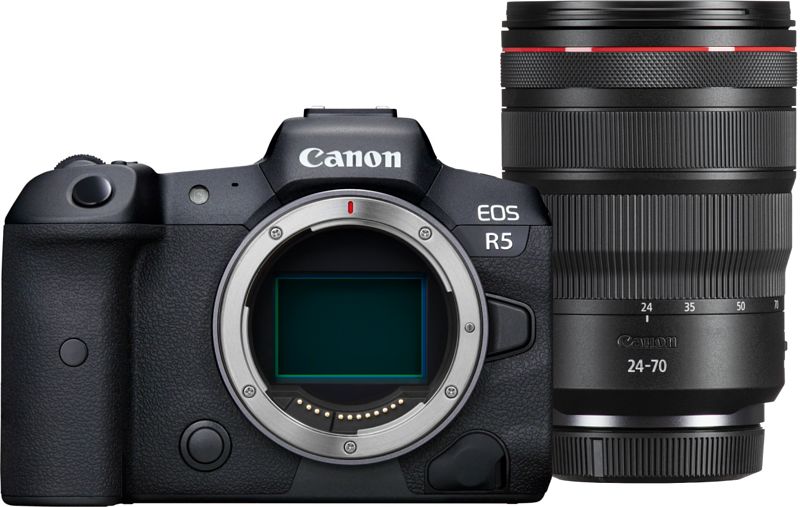 Foto van Canon eos r5 + rf 24-70mm f/2.8l is usm