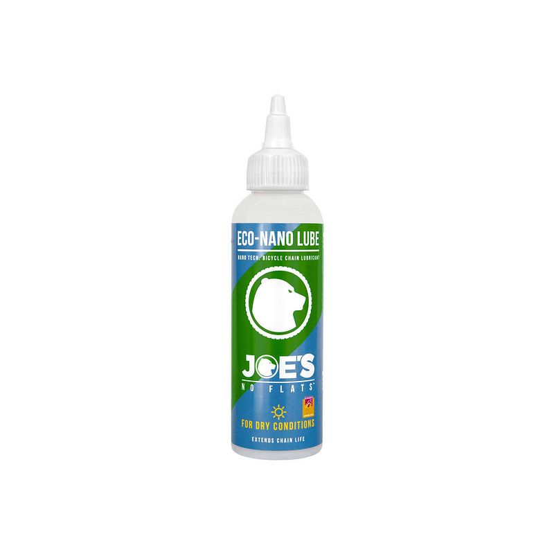 Foto van Joe'ss no flats eco nano lube 125ml (druppelfles) voor droge condities