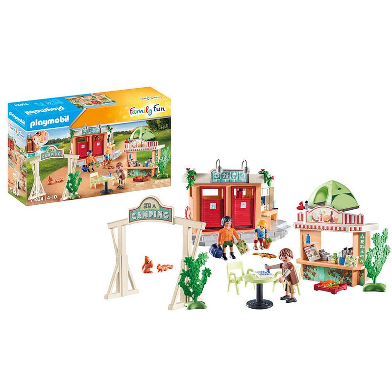 Foto van Playmobil family fun camping 71424