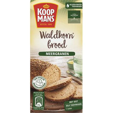 Foto van Koopmans waldkorn broodmix meergranen 450g bij jumbo