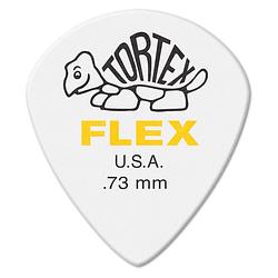 Foto van Dunlop 466p073 tortex flex jazz iii xl pick 0.73 mm plectrumset (12 stuks)