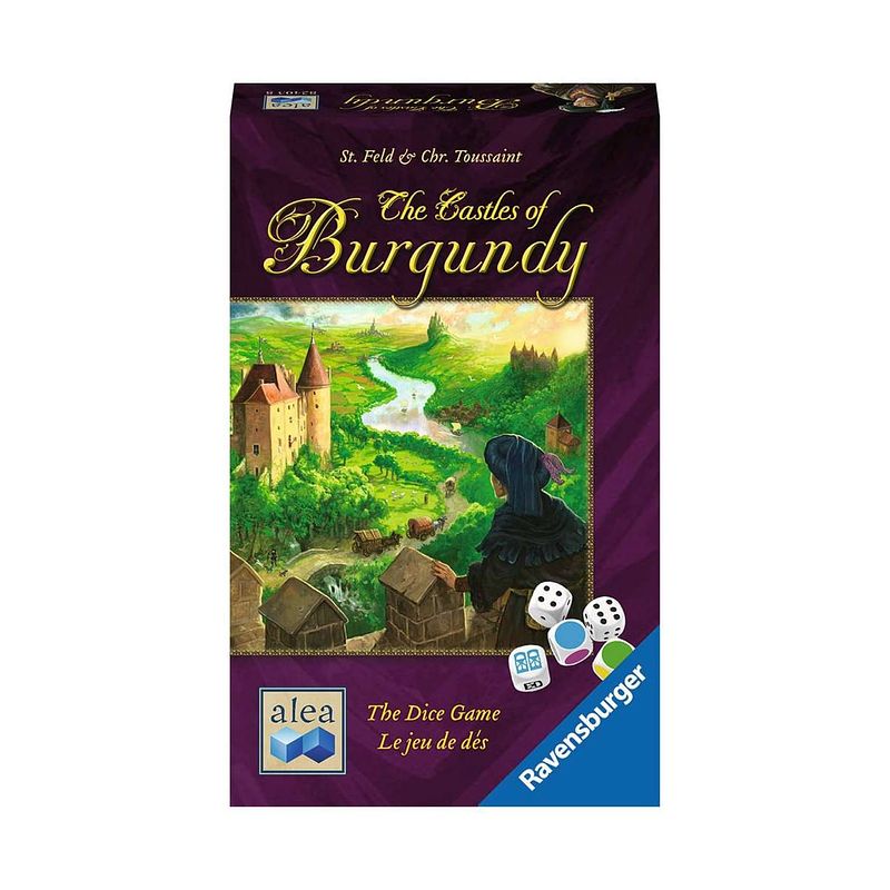 Foto van Ravensburger alea castles of burgundy dice - dobbelspel