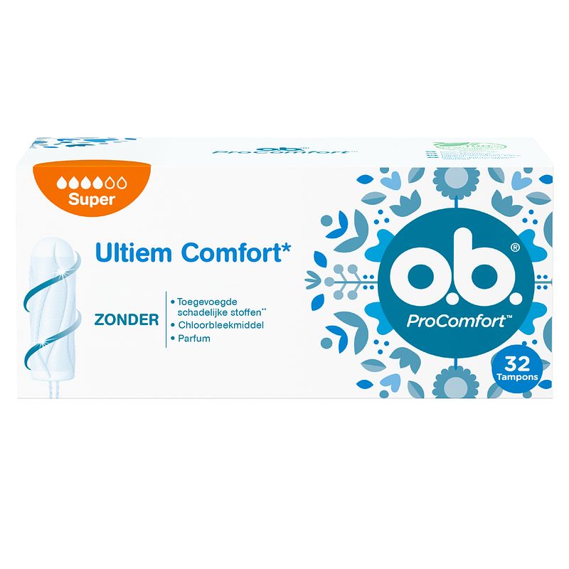 Foto van O.b. procomfort tampons super 32 stuks bij jumbo