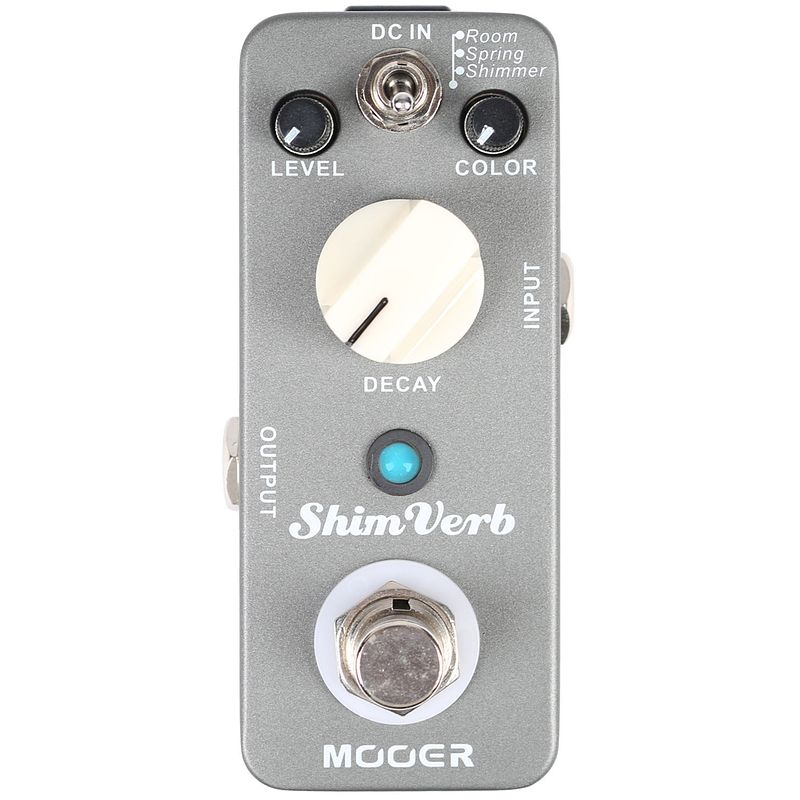 Foto van Mooer shimverb digital reverb effectpedaal