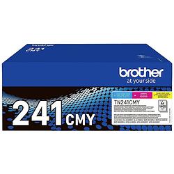 Foto van Brother toner tn-241cmy tn241cmy origineel cyaan, magenta, geel 1400 bladzijden