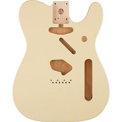Foto van Fender classic series 60'ss telecaster ss alder body olympic white losse elzenhouten solid body voor elektrische gitaar
