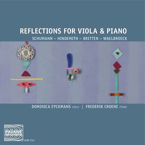 Foto van Reflections for viola & piano - cd (5410939753123)