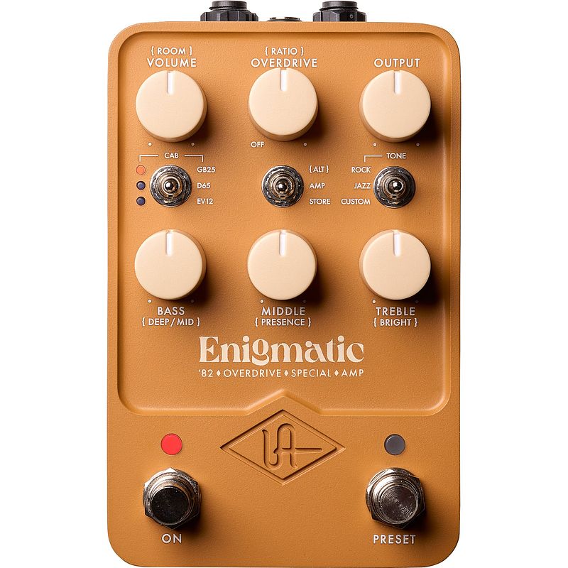 Foto van Universal audio uafx enigmatic 's82 overdrive special amp