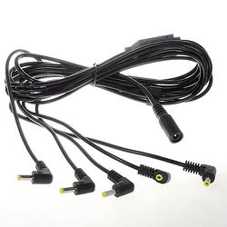 Foto van Myvolts power splitter cable black voedingsplitter voor korg volca