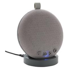 Foto van Xd collection speaker met oplaadstation bluetooth 15 cm grijs