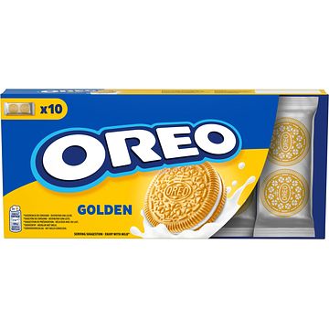 Foto van Oreo koekjes golden 10 x 22g bij jumbo