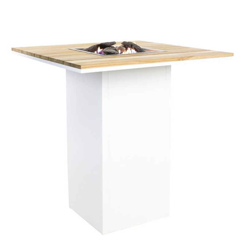 Foto van Cosi fires cosiloft bartable white/teak